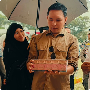 Perhatian dari Bupati Cianjur untuk produk Sugih